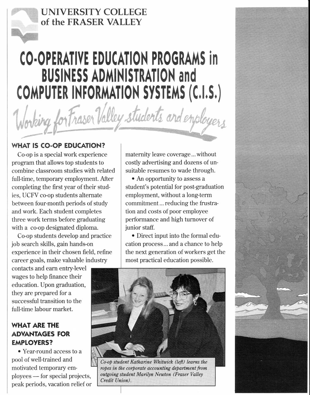 UCFV Coop Newsletter 1991