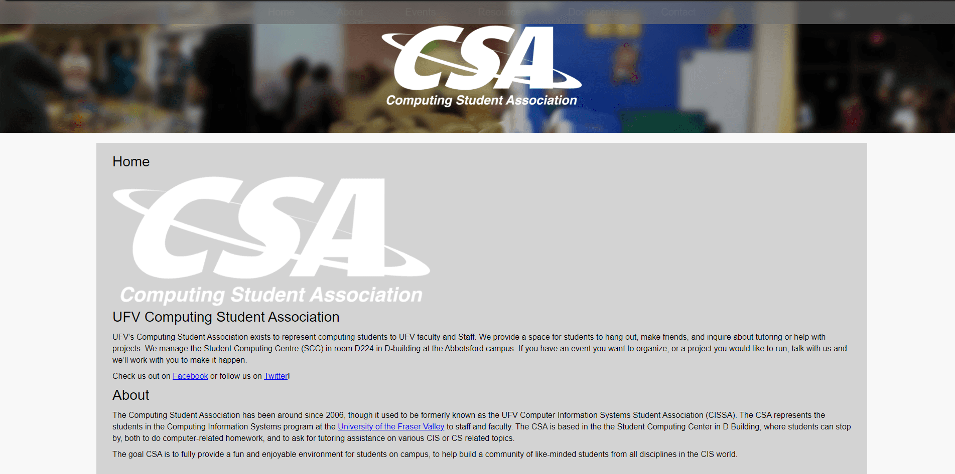 CSA 2019 to 2022 Website